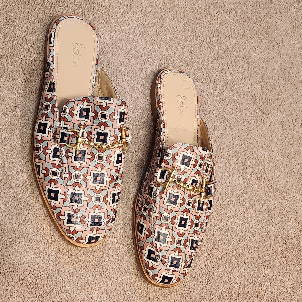 Boden Multicolor Patterned Mules size 37 (7)